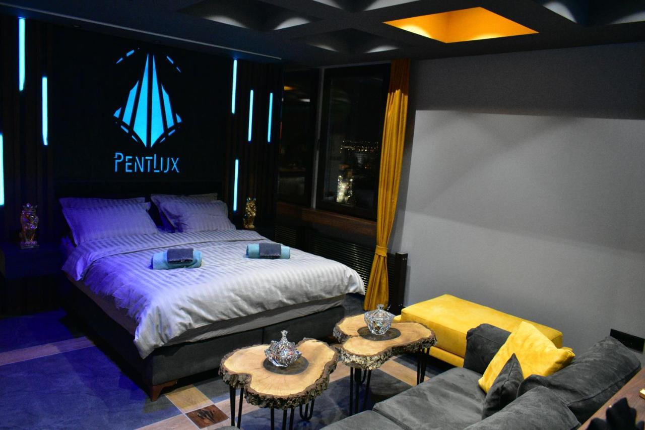 Pentlux - Spa Penthouse In The Heart Of Скопье Экстерьер фото