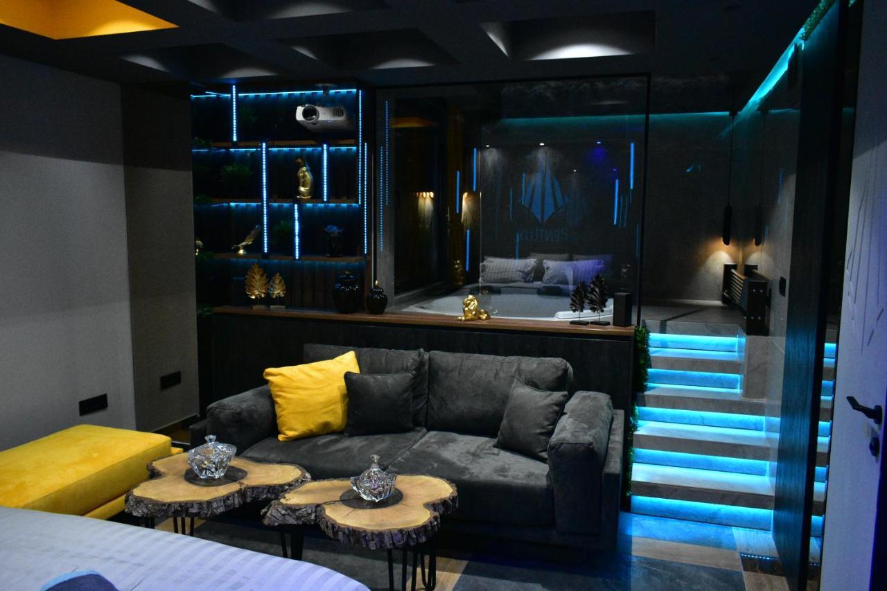Pentlux - Spa Penthouse In The Heart Of Скопье Экстерьер фото