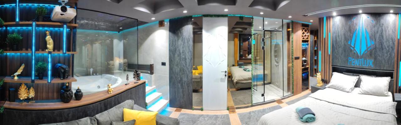 Pentlux - Spa Penthouse In The Heart Of Скопье Экстерьер фото